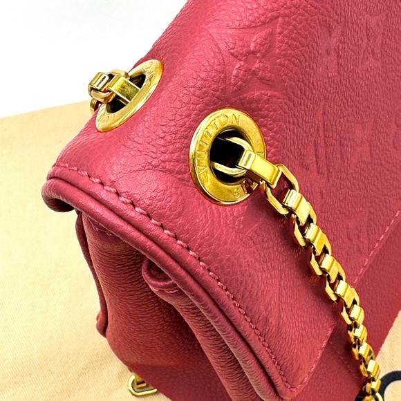 Louis Vuitton Rose Jaipur Monogram Empreinte Leather St Germain PM Bag - Picture 9 of 17